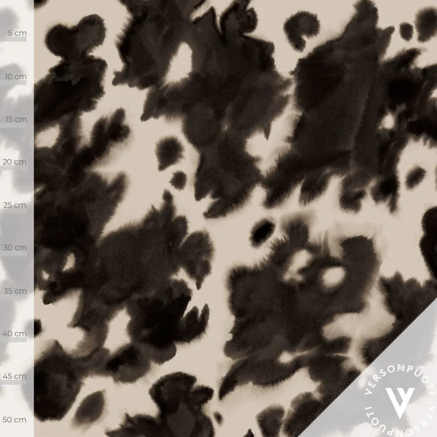 Kaiku (ruskea / hiekka) digitrikoo