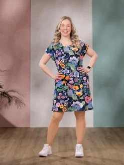 KESÄmekko (Päiväkirja sininen trikoo)