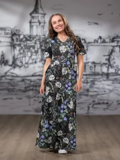 SUVImekko maxi (Metsäkylpy sininen / hiilenmusta trikoo)